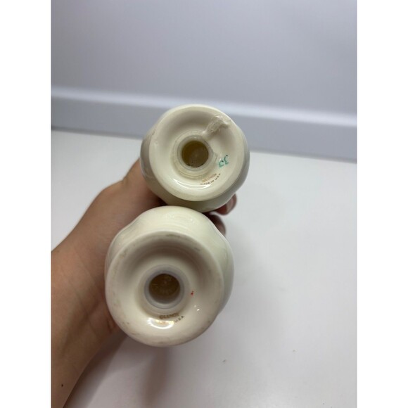 Lenox SOUTHERN Vista Salt & Pepper Set w/Stoppers Vintage Discontinued USA - Picture 4 of 7